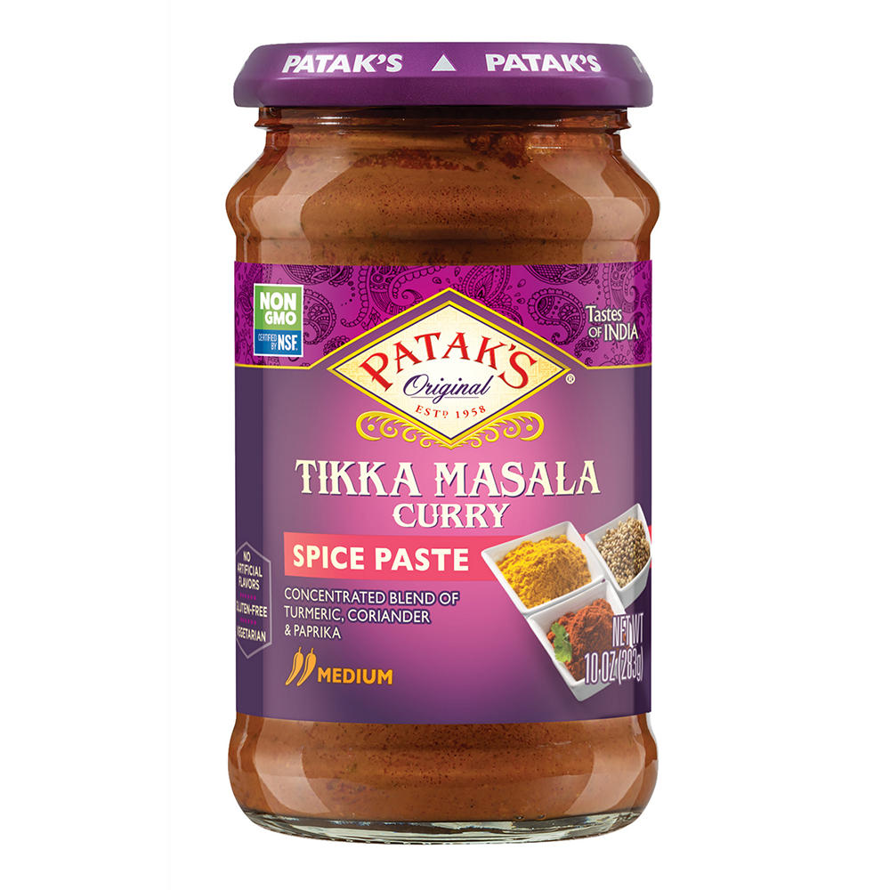 Patak's Tikka Masala Curry Spice Paste - Medium, 10 oz