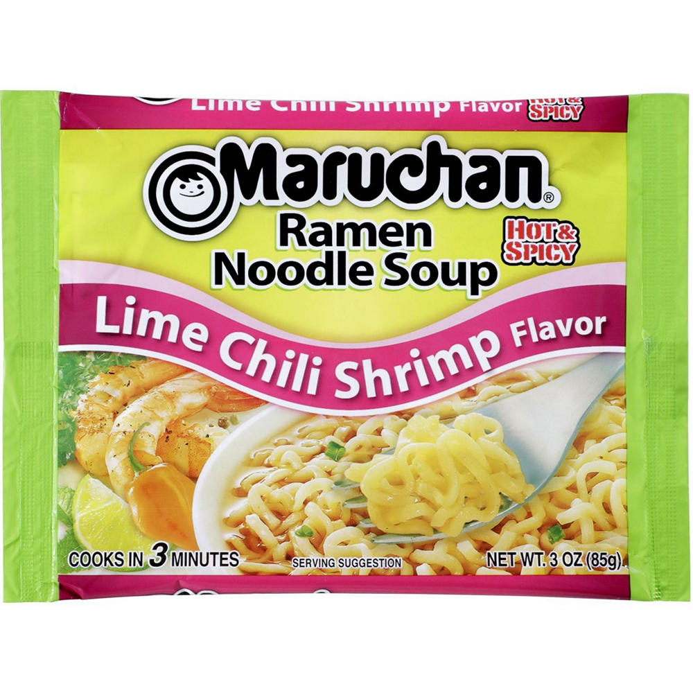 Maruchan Ramen Noodle Soup - Lime Chili Shrimp Flavor, 3 oz