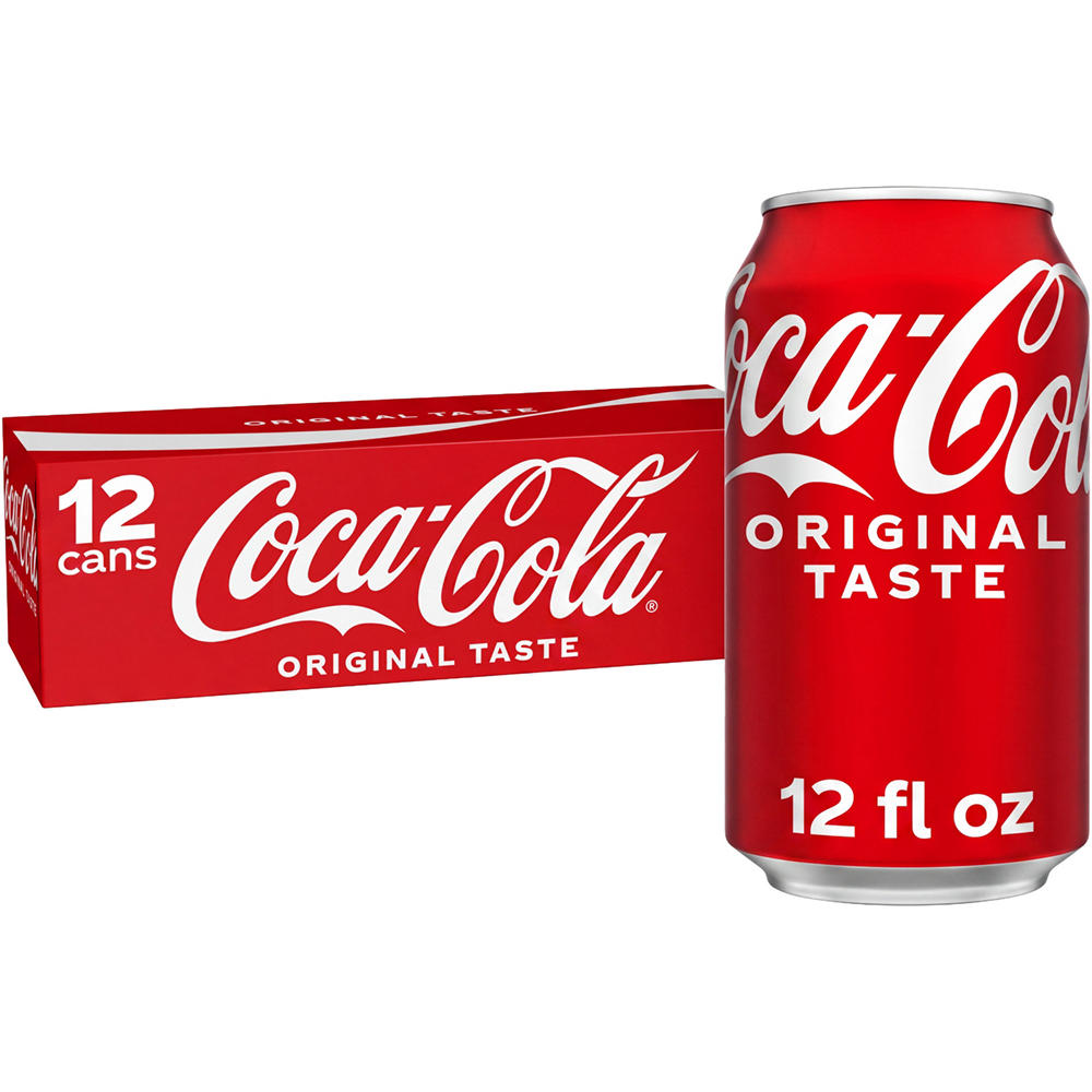 Coca-Cola Soda Soft Drink Fridge Pack 12 pk Cans, 12 oz