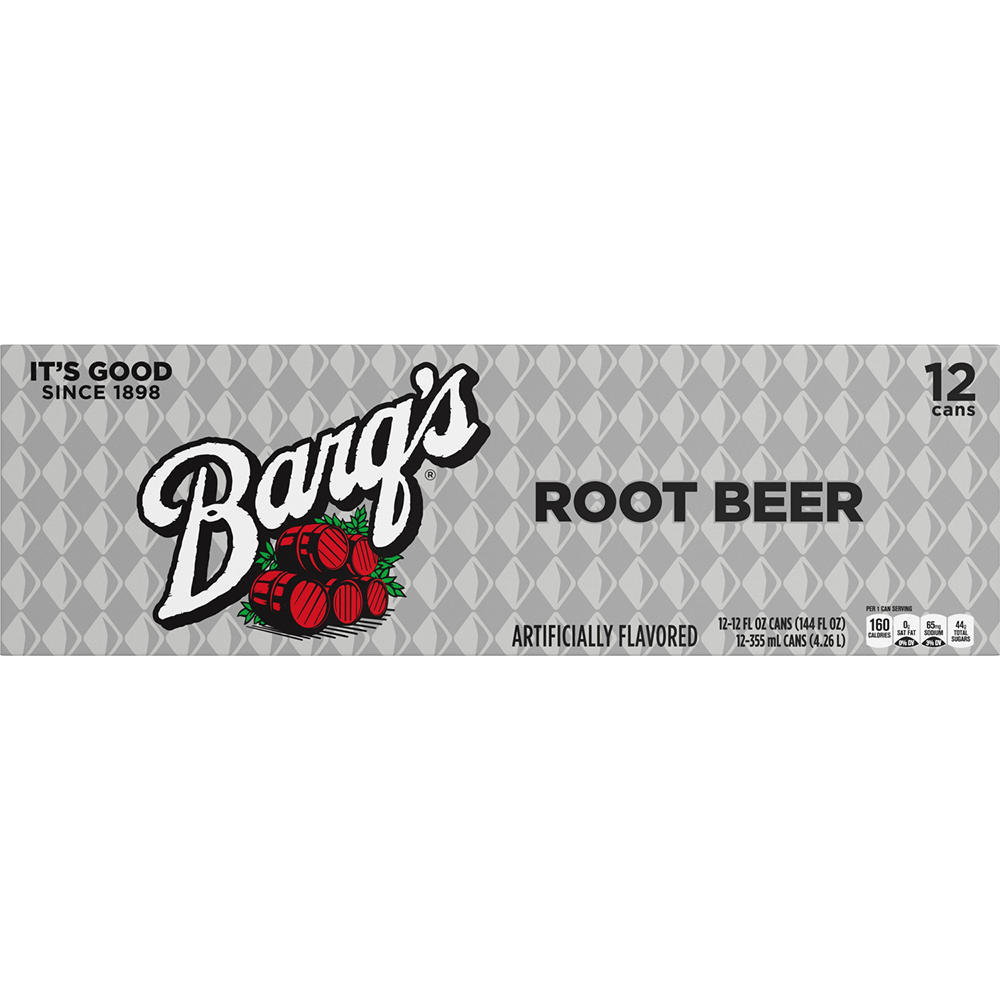 Barq's Root Beer 12 oz Cans, 12 pk