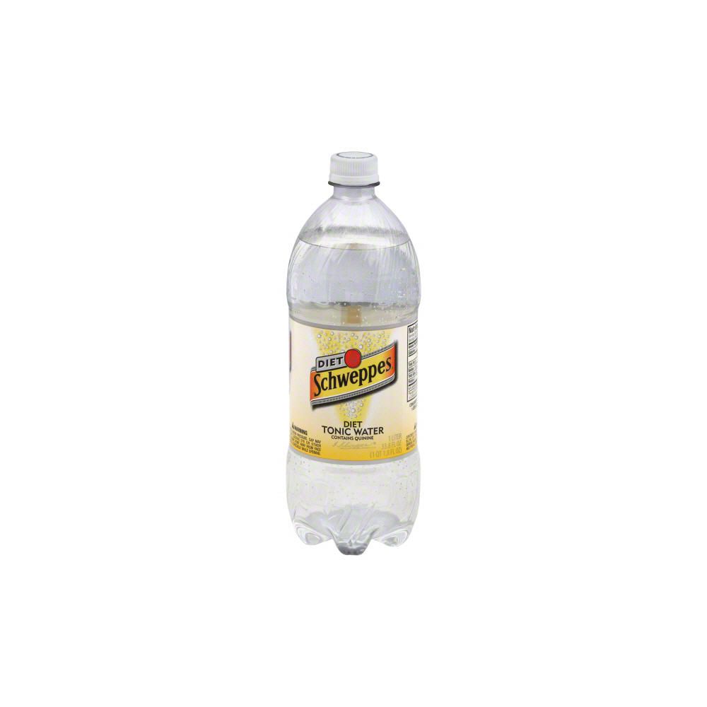 Schweppes Diet Tonic Water, 33.8 oz