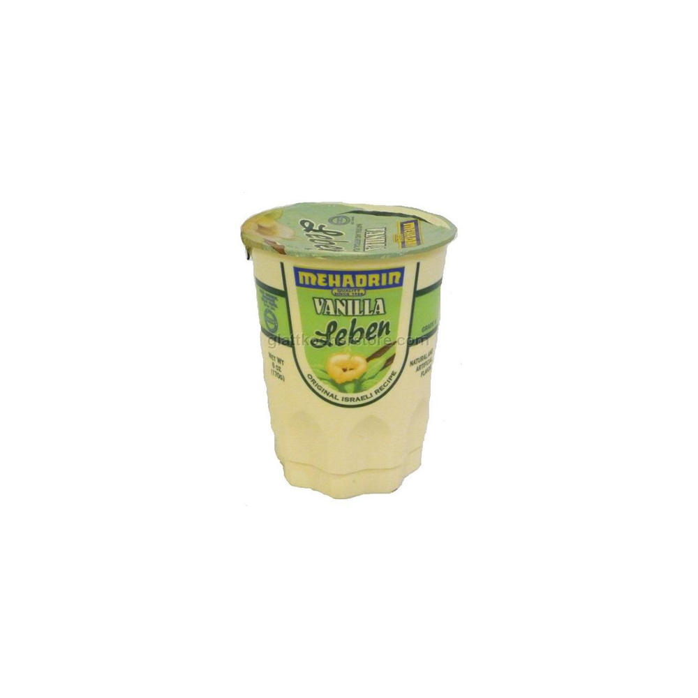 Mehadrin Kosher Vanilla Leben, 6 oz