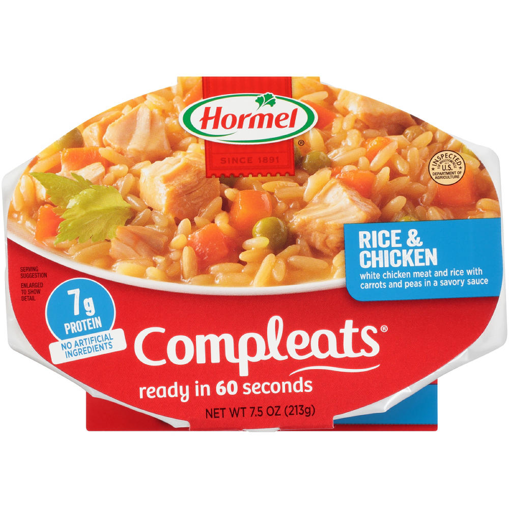 Hormel Compleats Rice & Chicken, 7.5 oz