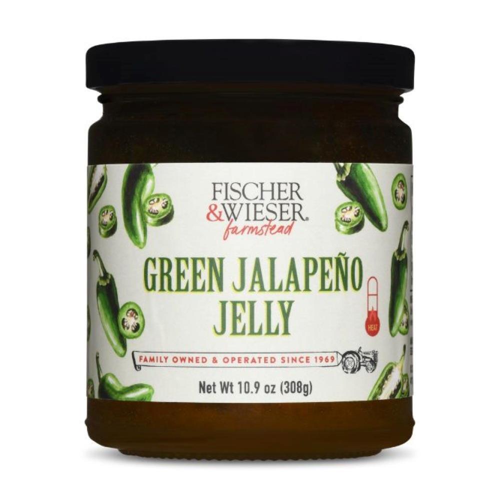Fischer & Wieser Mild Green Jalapeno Jelly, 10.9 oz
