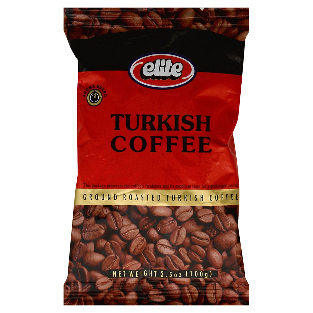 Elite Kosher Ground Roasted Turkish Coffee, 3.5 oz