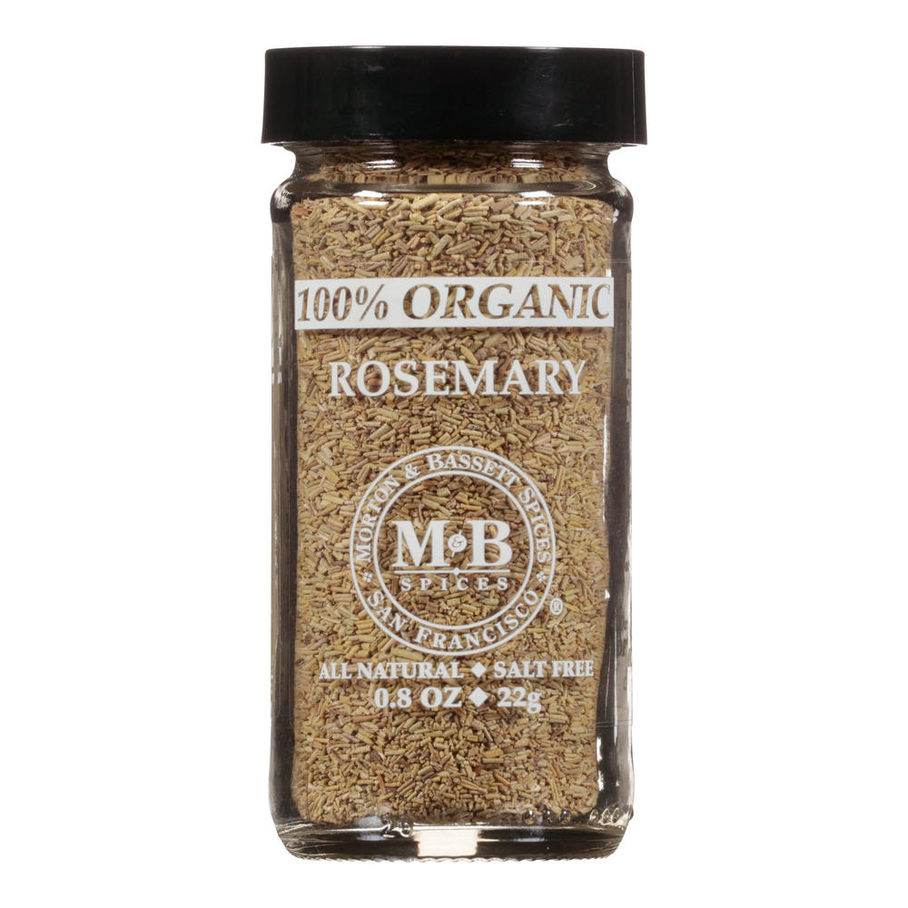 Morton & Bassett 100% Organic Rosemary, .8 oz