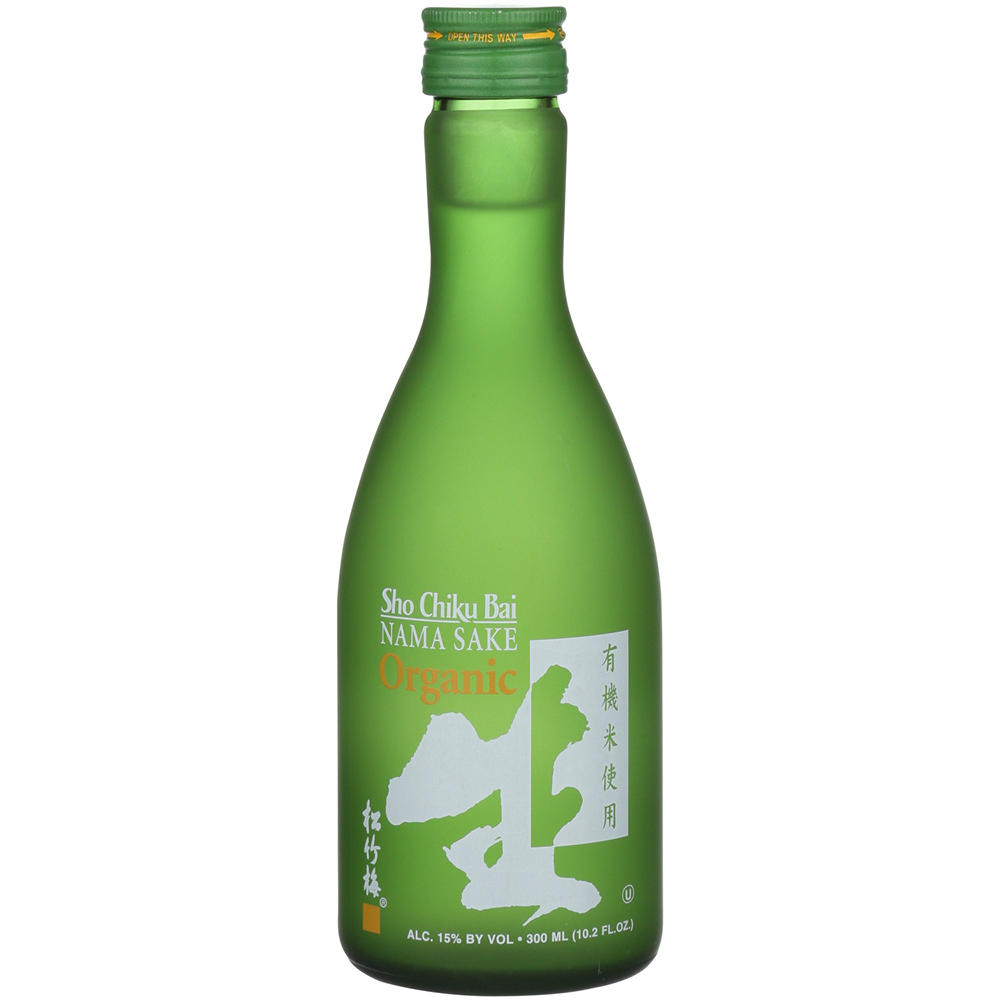 Sho Chiku Bai Organic Nama Junmai Sake, 300 mL