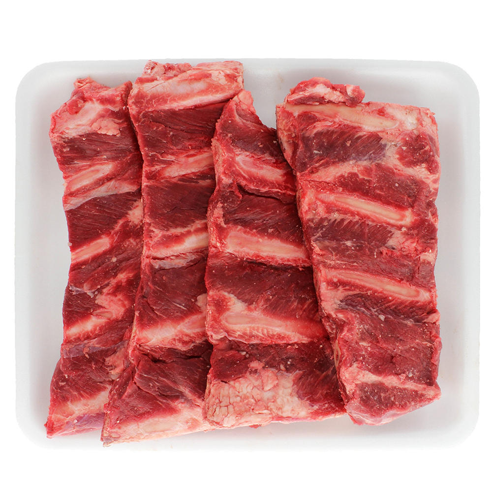 Fresh Beef Chuck BBQ Ribs Value Pack, Avg. 2.46 lbs