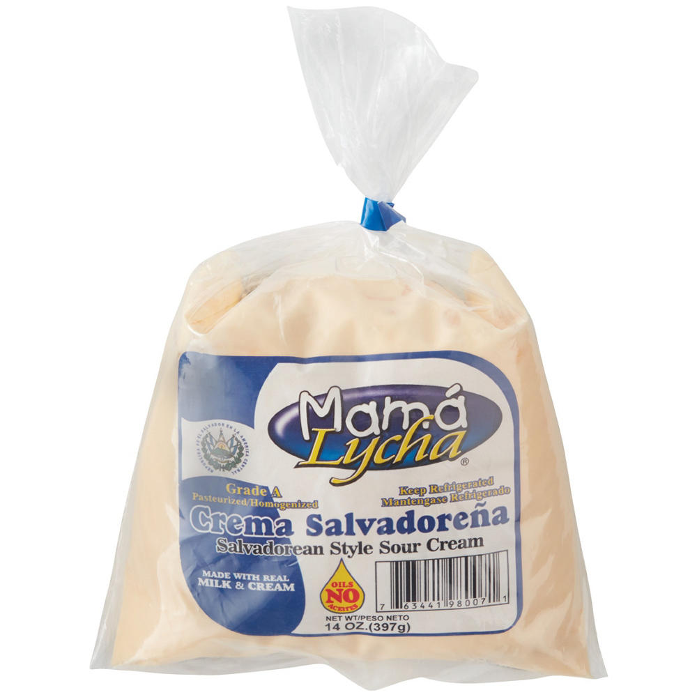Mamá Lycha Crema Salvadorena Sour Cream, 14 oz