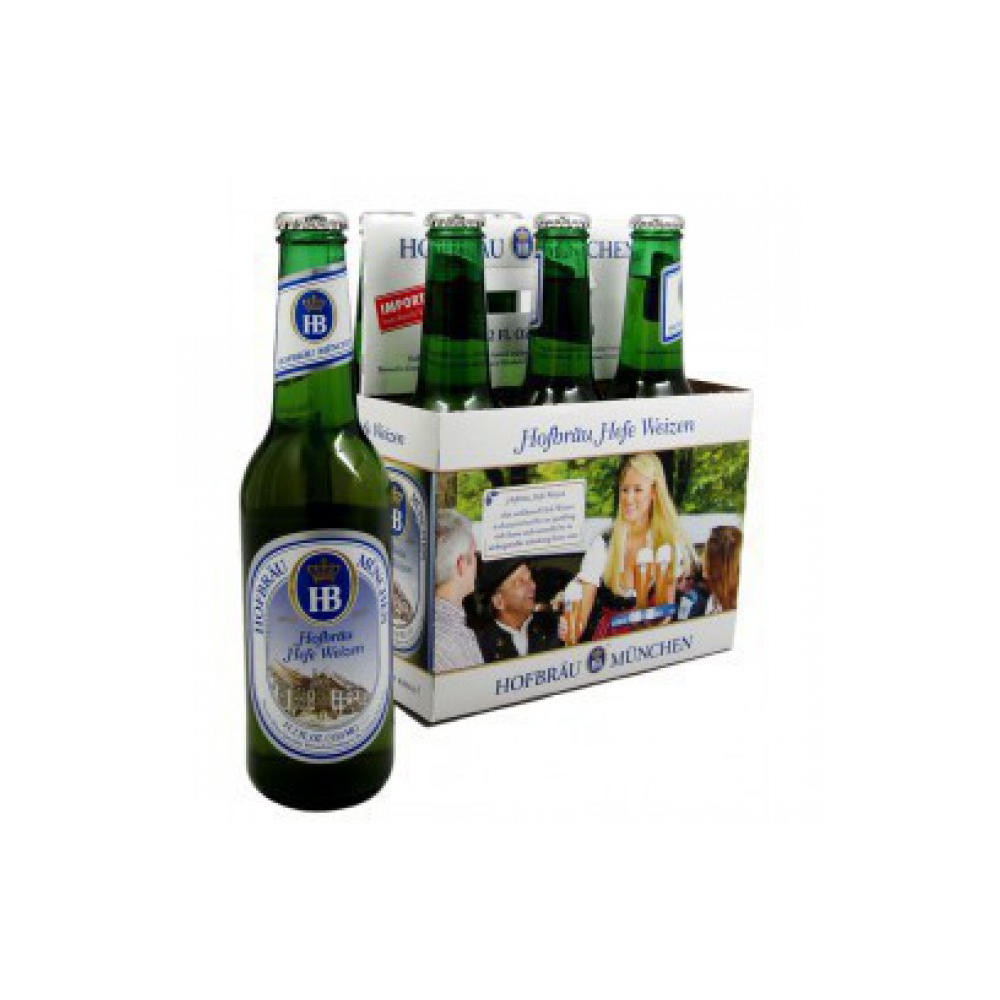 Hofbrau Hefe Weizen Beer 6 pk bottles, 12 oz