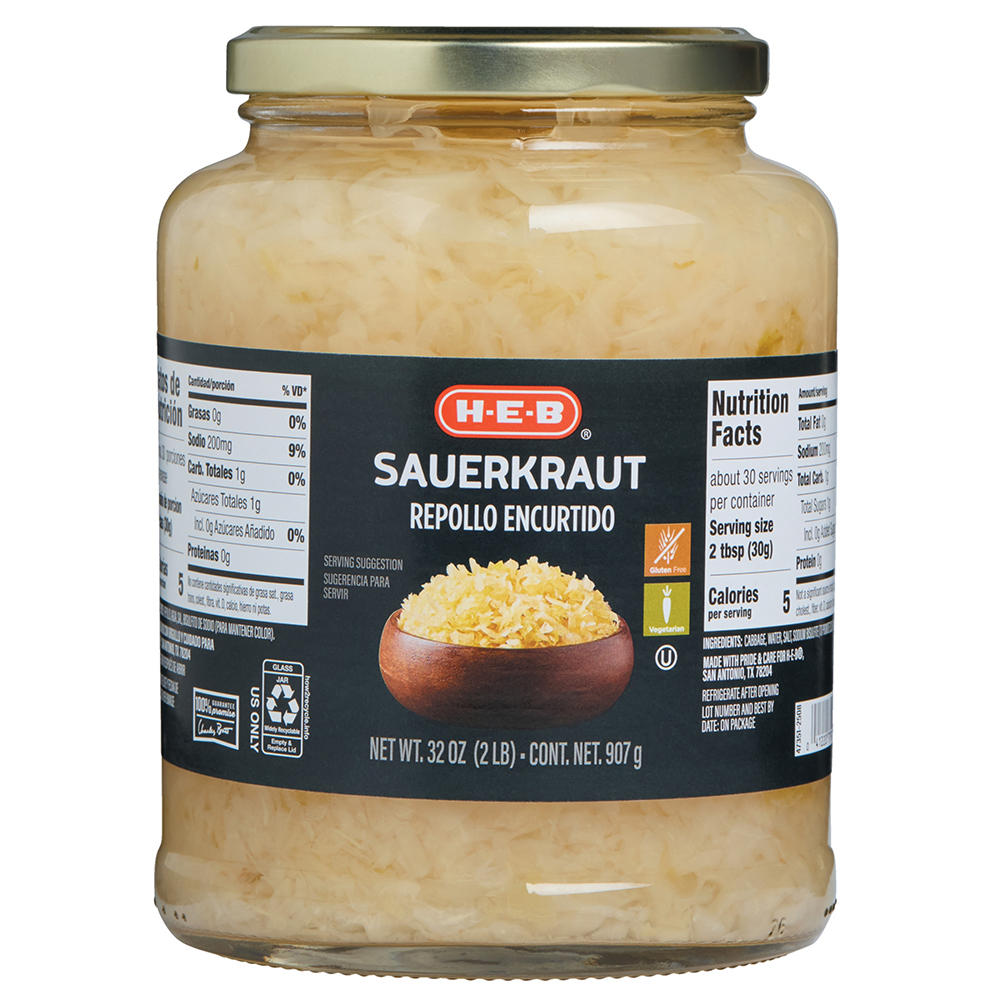 H-E-B Sauerkraut, 32 oz