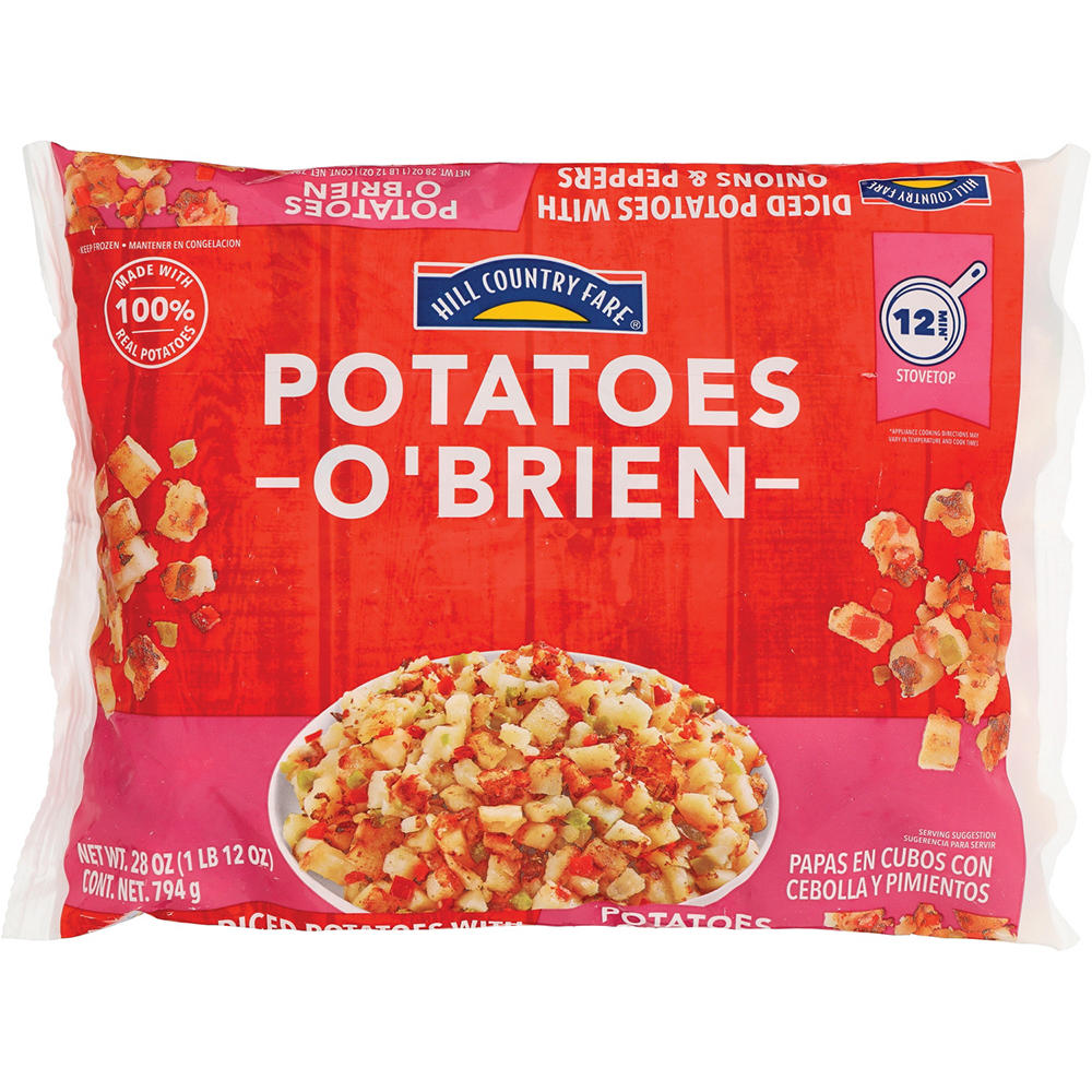 Hill Country Fare Frozen O'Brien Style Hash Browns, 28 oz