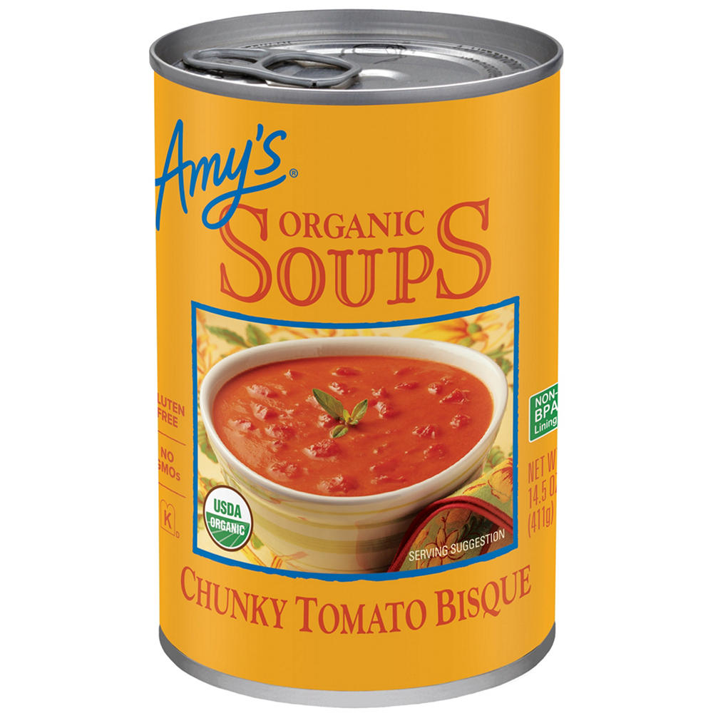 Amy's Organic Chunky Tomato Bisque Soups, 14.5 oz