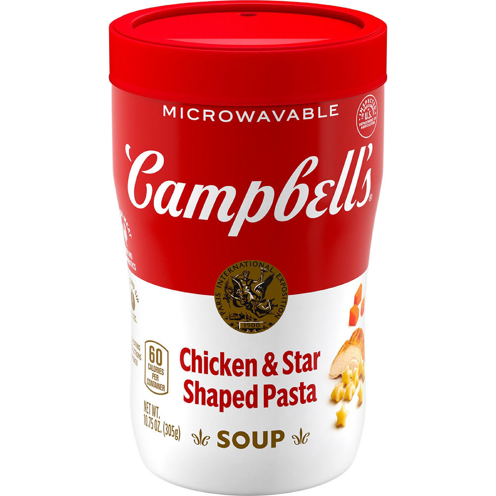 Campbell's Chicken Soup & Star Shaped Pasta, 10.75 oz