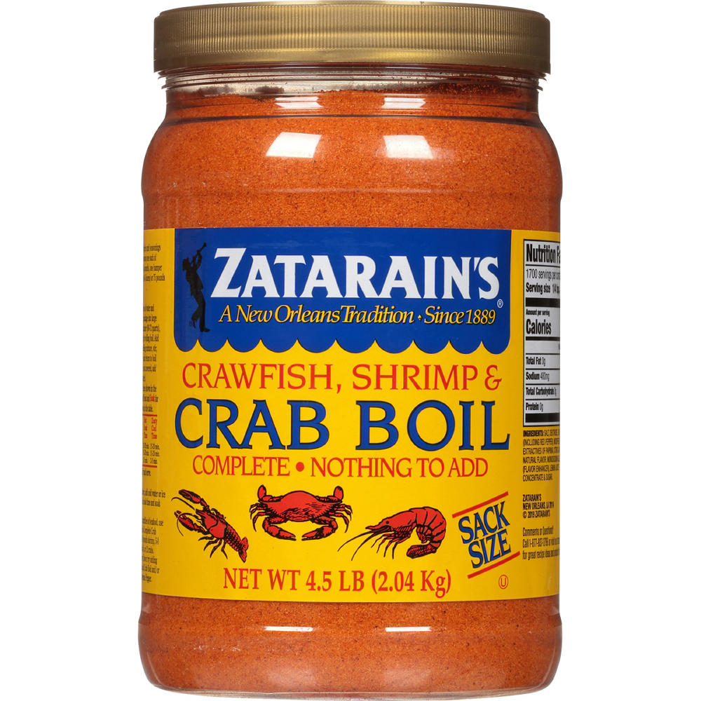 Zatarain's Crawfish, Shrimp & Crab Boil, 4.5 lbs