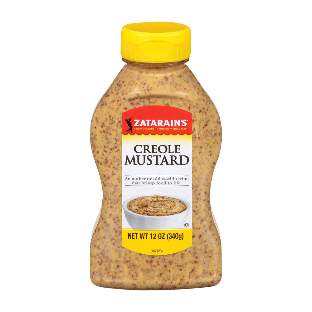 Zatarain's Creole Mustard Squeeze Bottle, 12 oz