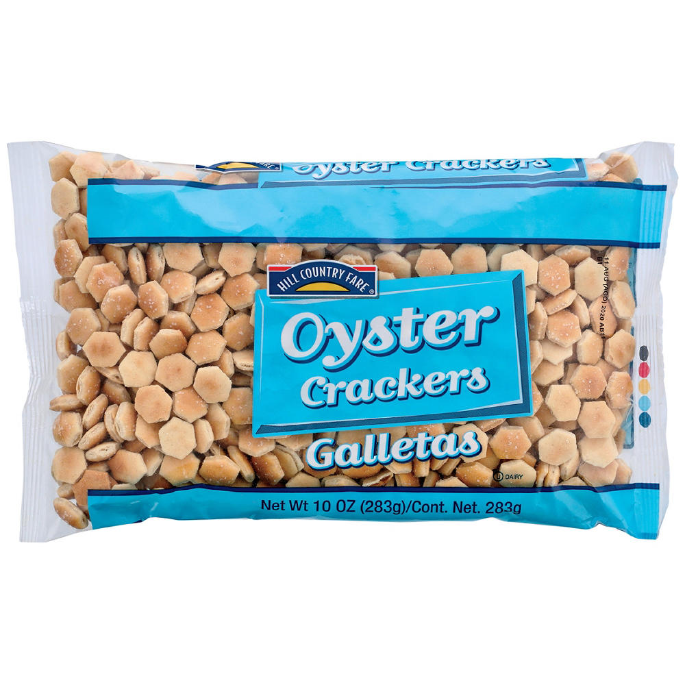 Hill Country Fare Oyster Crackers, 10 oz