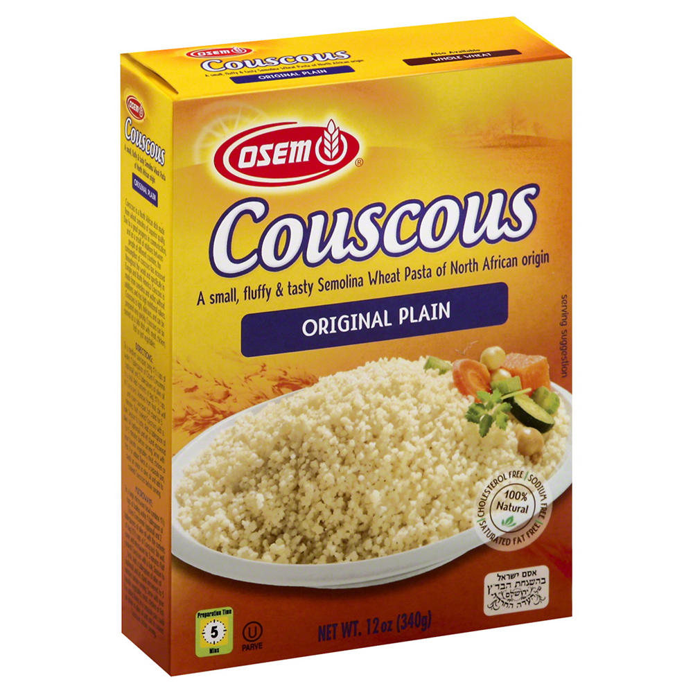 Osem Kosher Medium Grain Instant Couscous, 12 oz