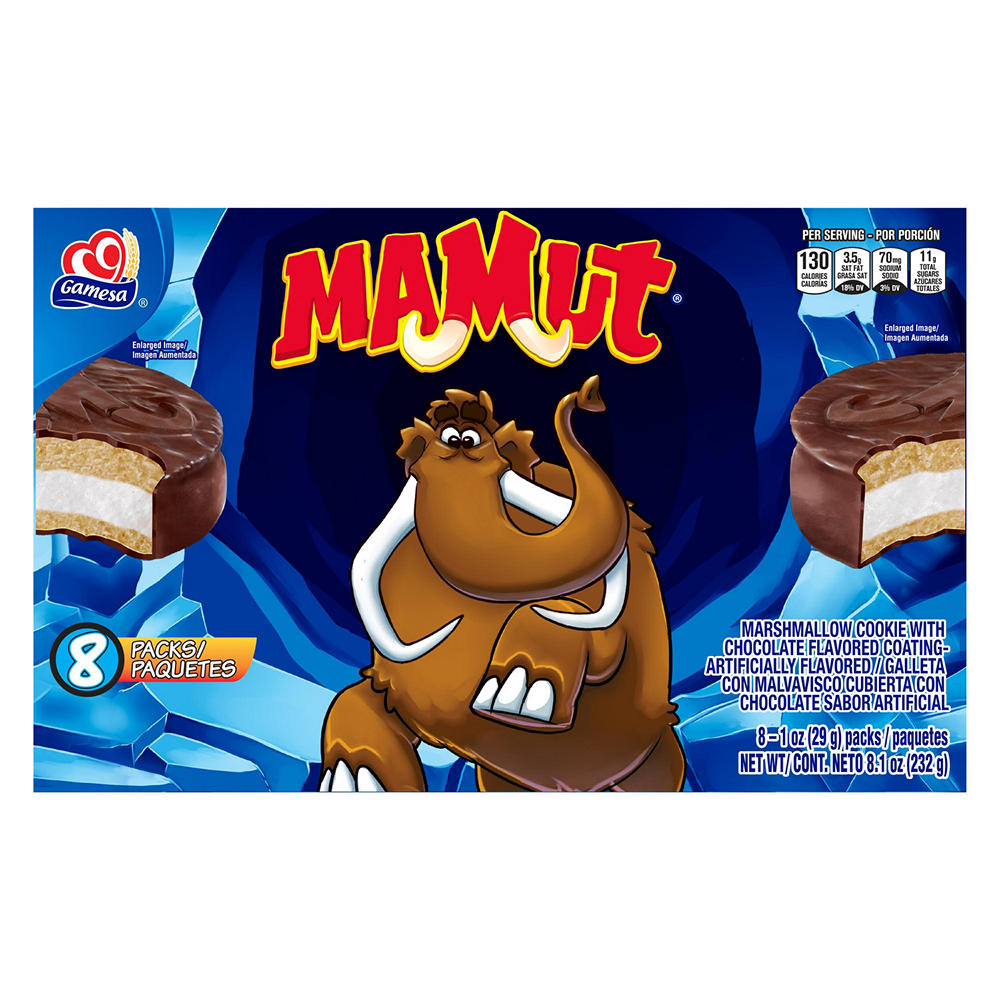 Gamesa Mamut Cookies, 8.1 oz