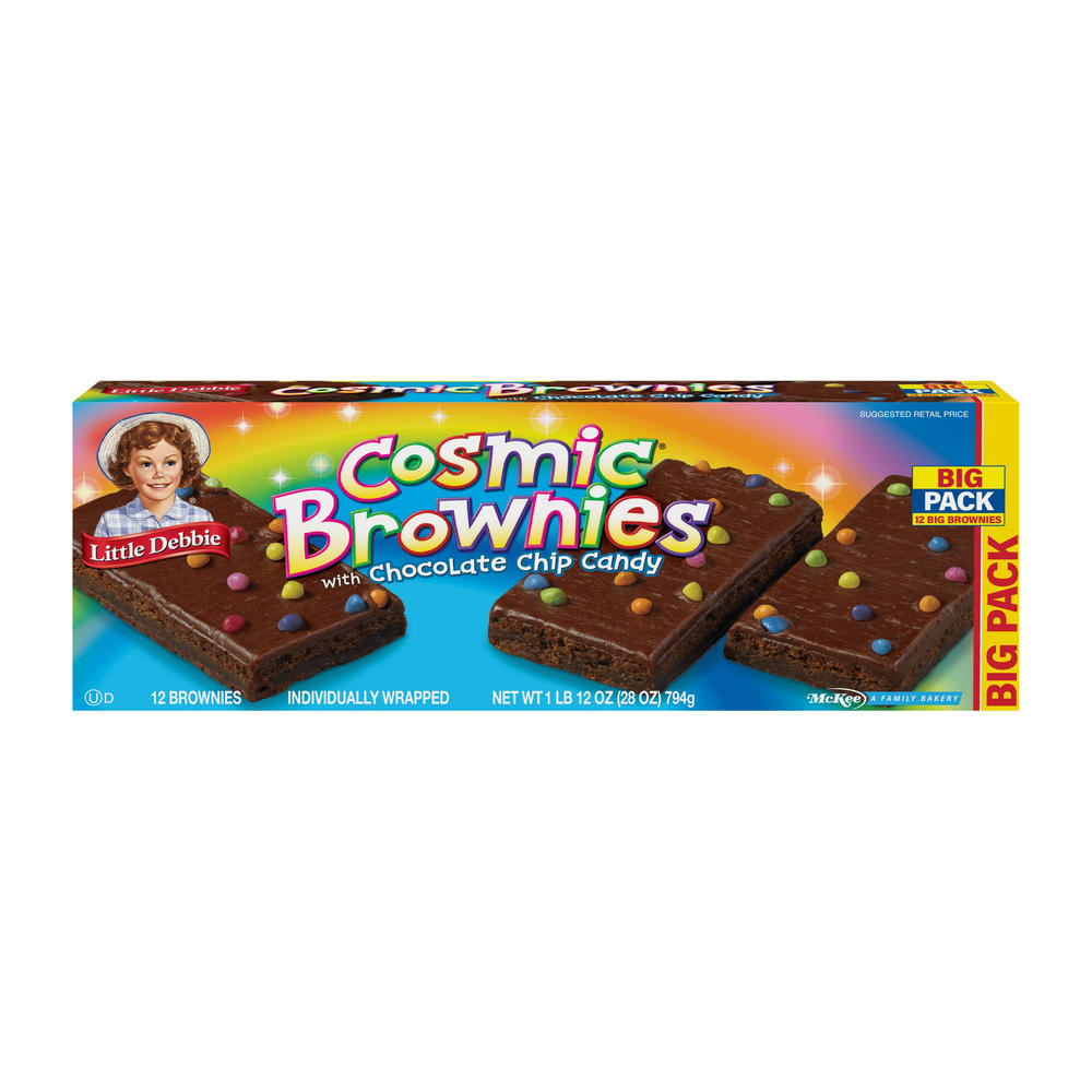 Little Debbie Bigger Cosmic Brownies - Big Pack, 12 ct