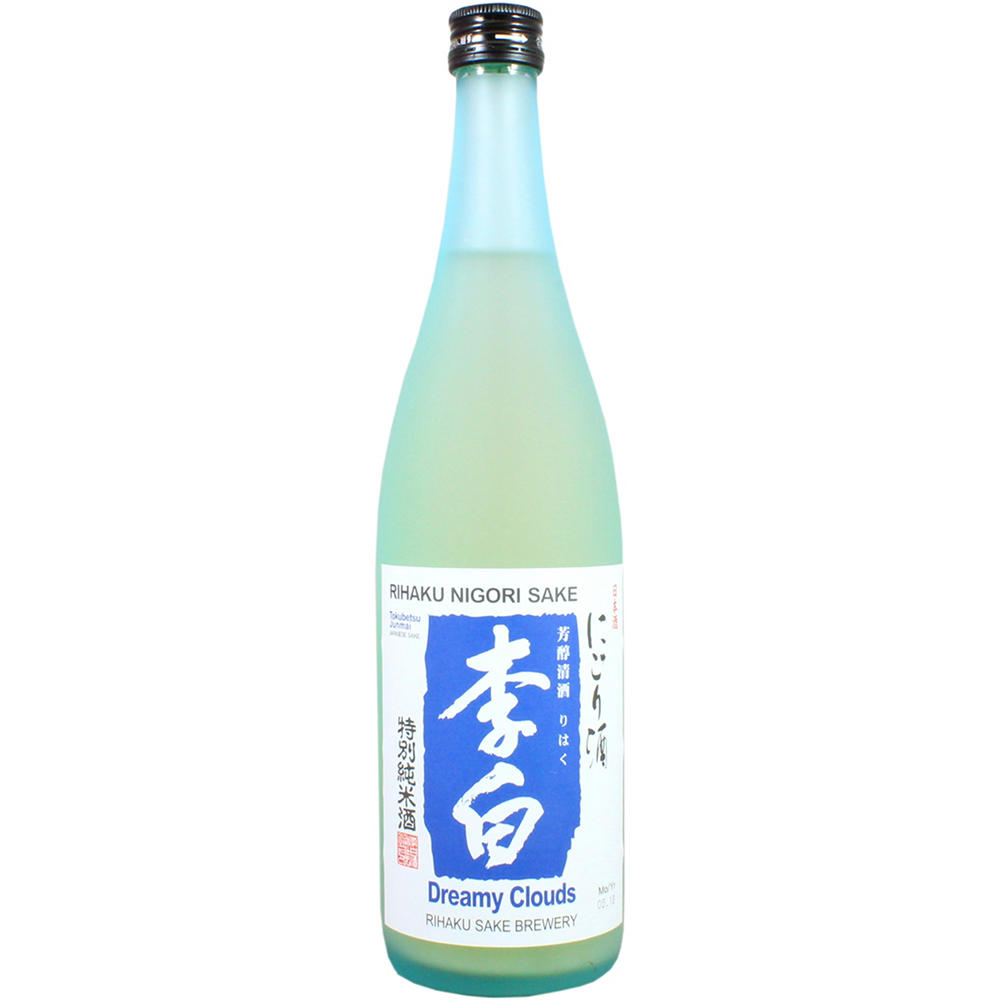 Rihaku Dreamy Clouds Nigori Sake, 720 mL