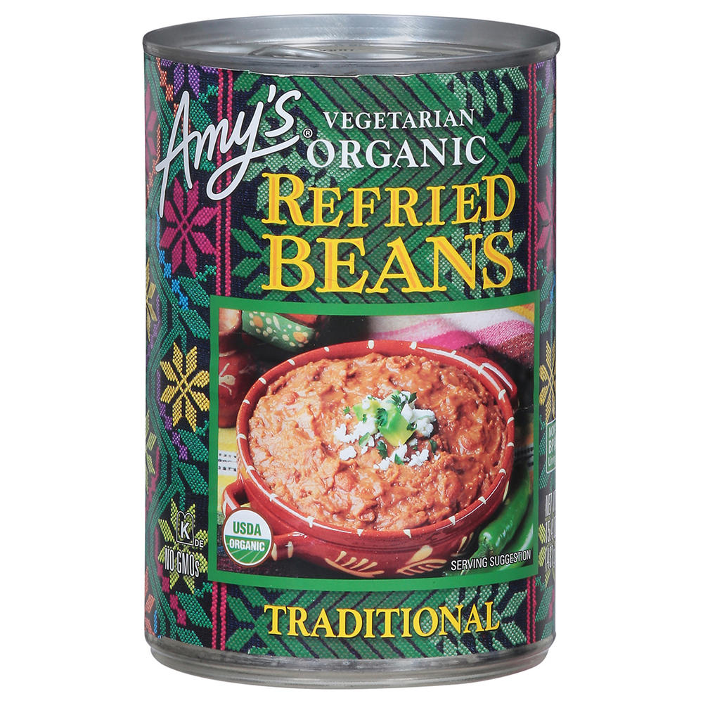 Amy's Vegetarian Organic Refried Beans, 15.4 oz