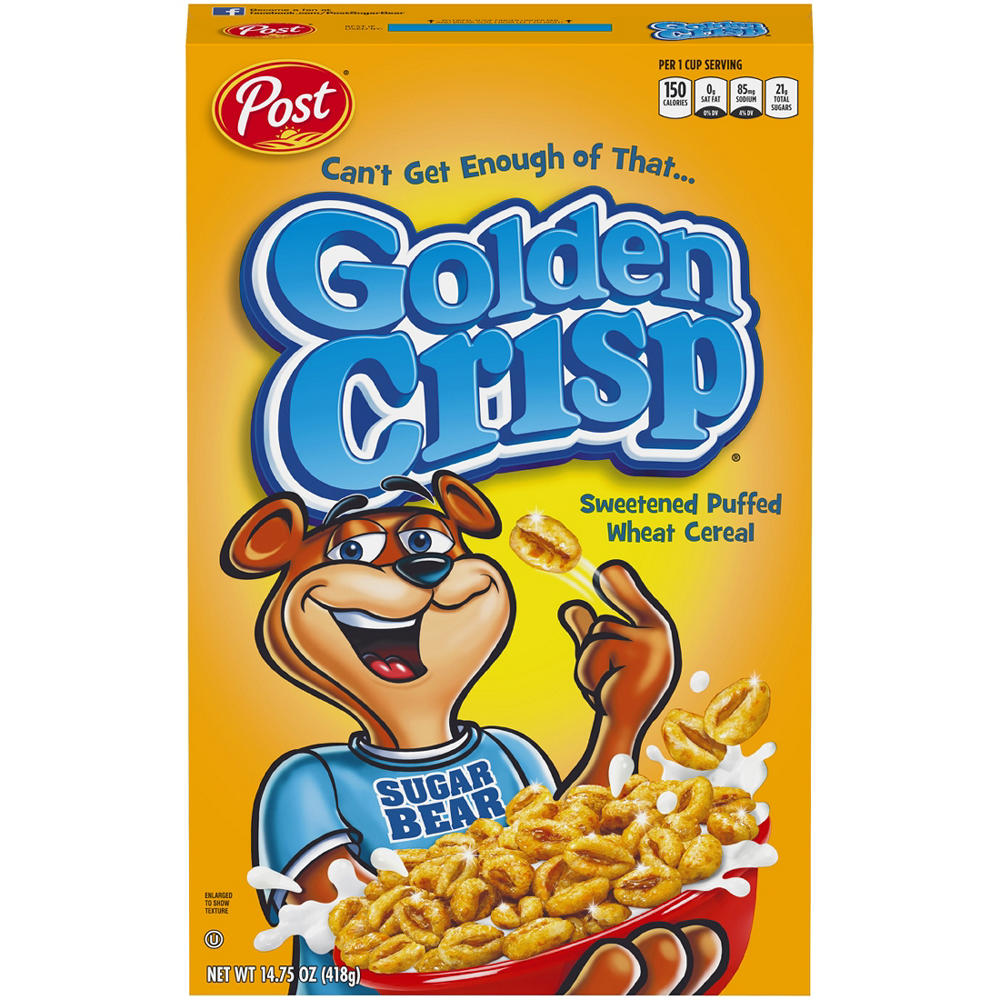 Post Golden Crisp Cereal, 14.75 oz