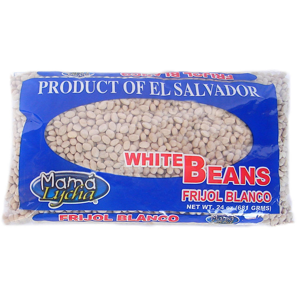 Mama Lycha Frijol Blanco White Beans, 24 oz