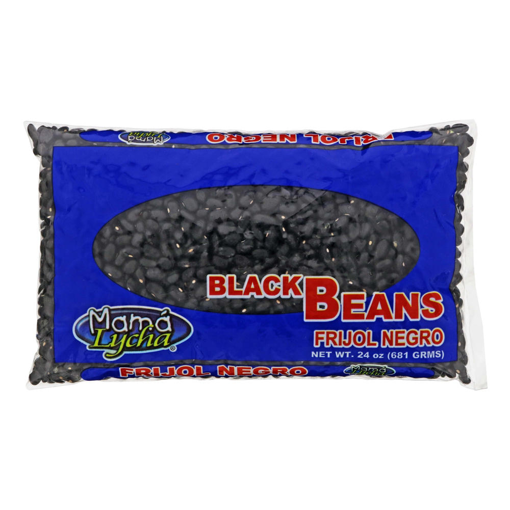 Mama Lycha Frijol Negro Black Beans, 24 oz