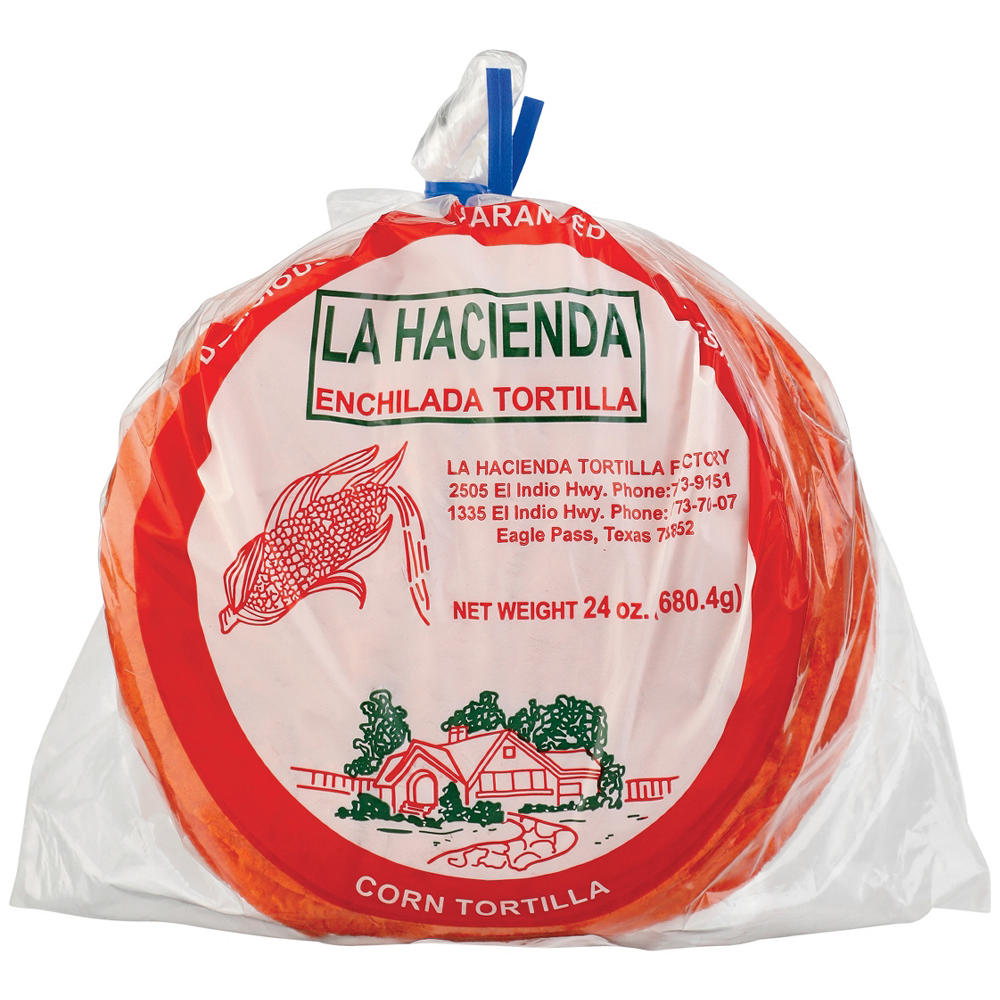 La Hacienda Enchilada Corn Tortillas, 24 ct
