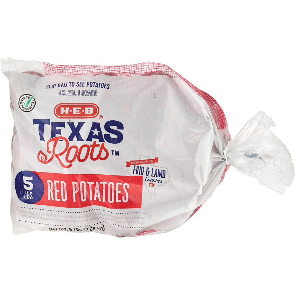 H-E-B Texas Roots Red Potatoes, 5 lb bag