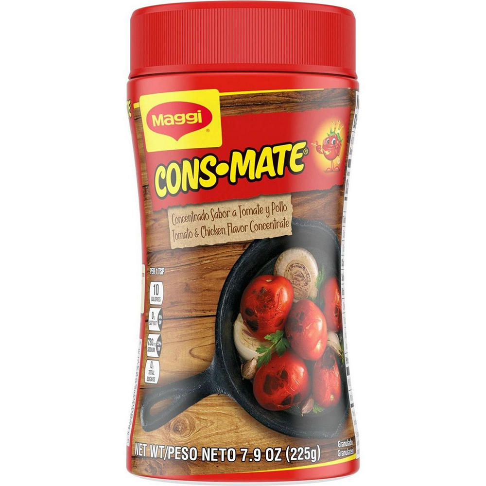 Consomate Granulated Tomato and Chicken Flavor Concentrate, 7.9 oz