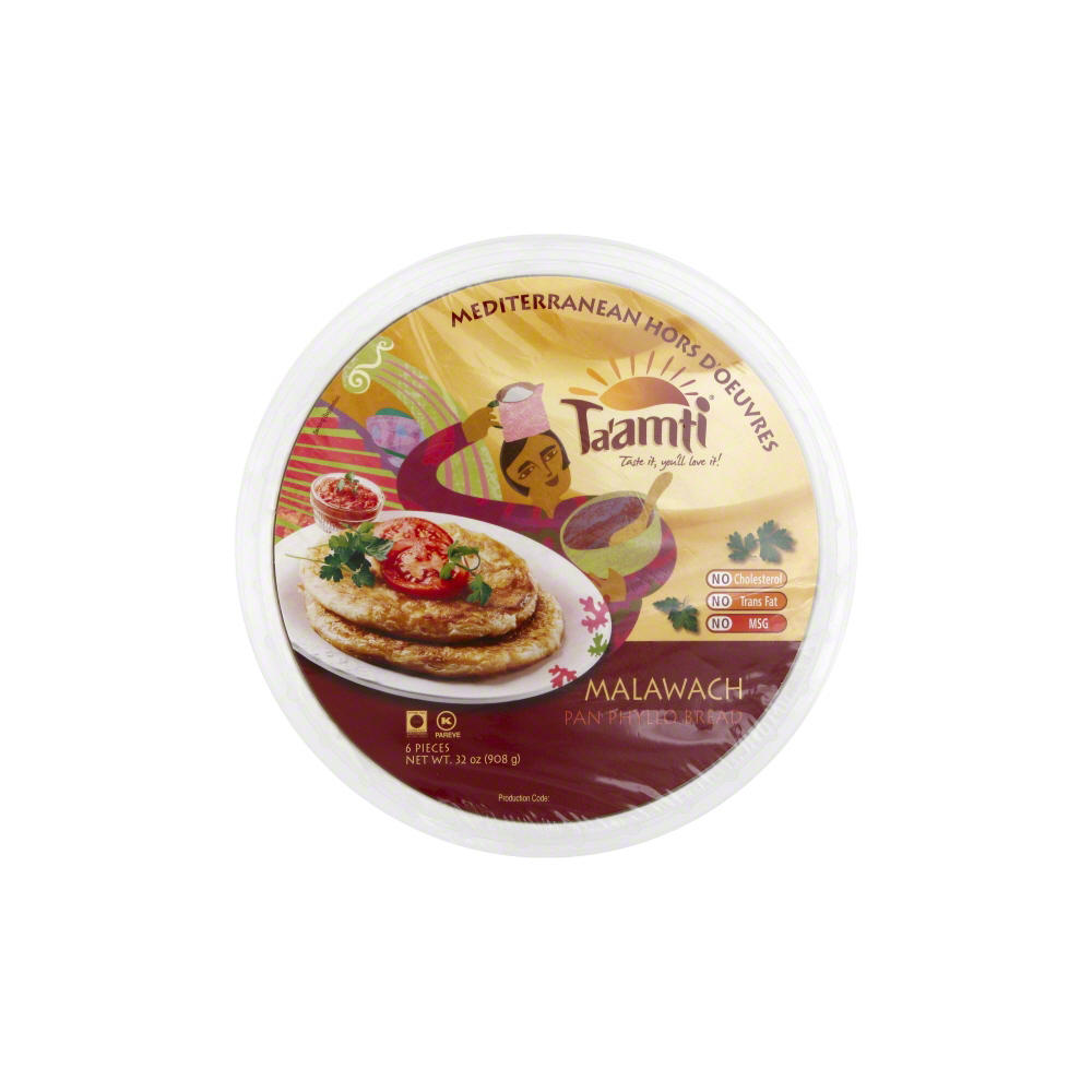 Sabra Kosher Malawach Pan Pastry Crusts, 6 ct