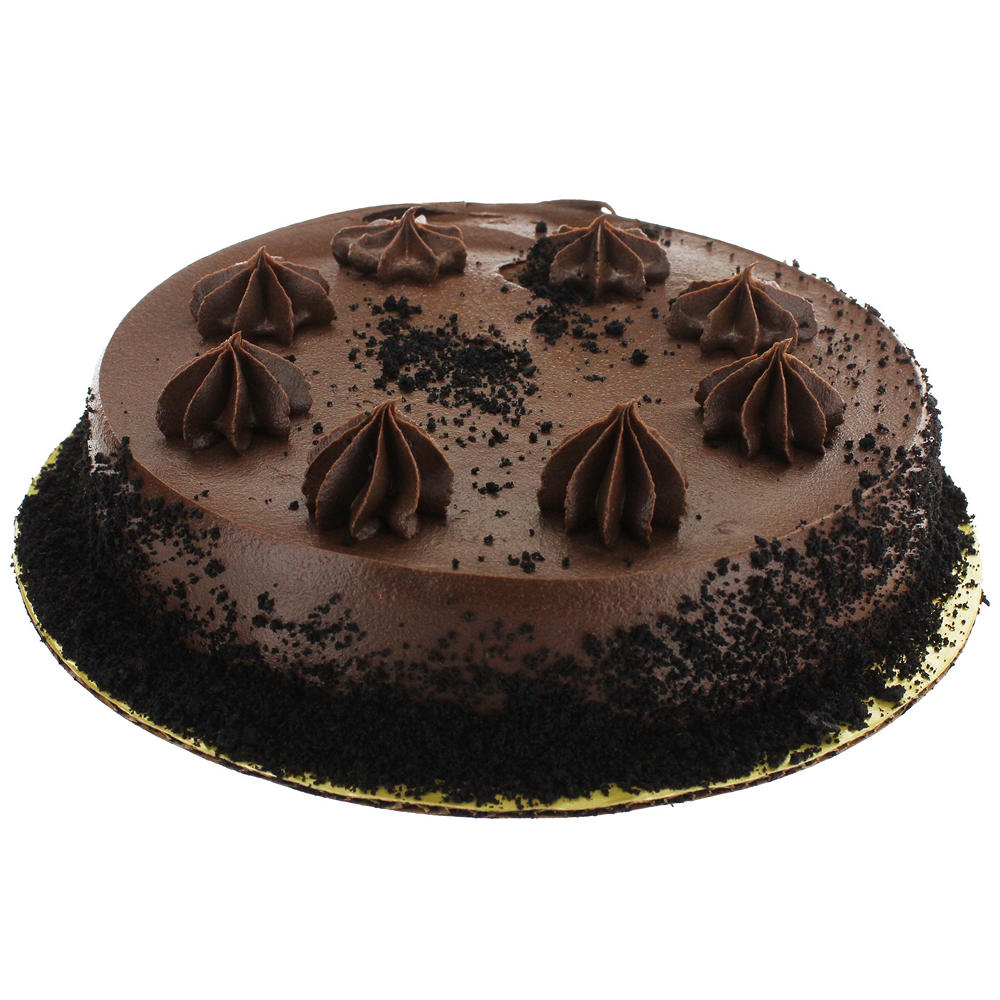 H-E-B Bakery 1-Layer Fudge Chocolate Cake, 8"