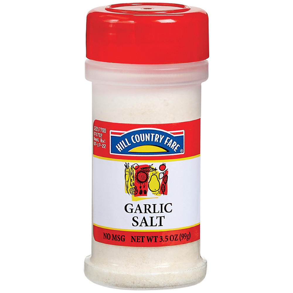 Hill Country Fare Garlic Salt, 3.5 oz