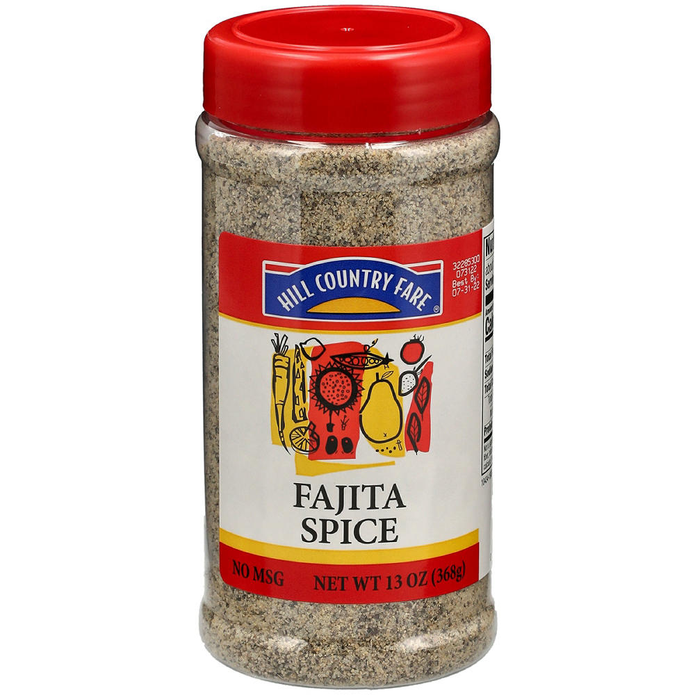 Hill Country Fare Fajita Spice, 13 oz