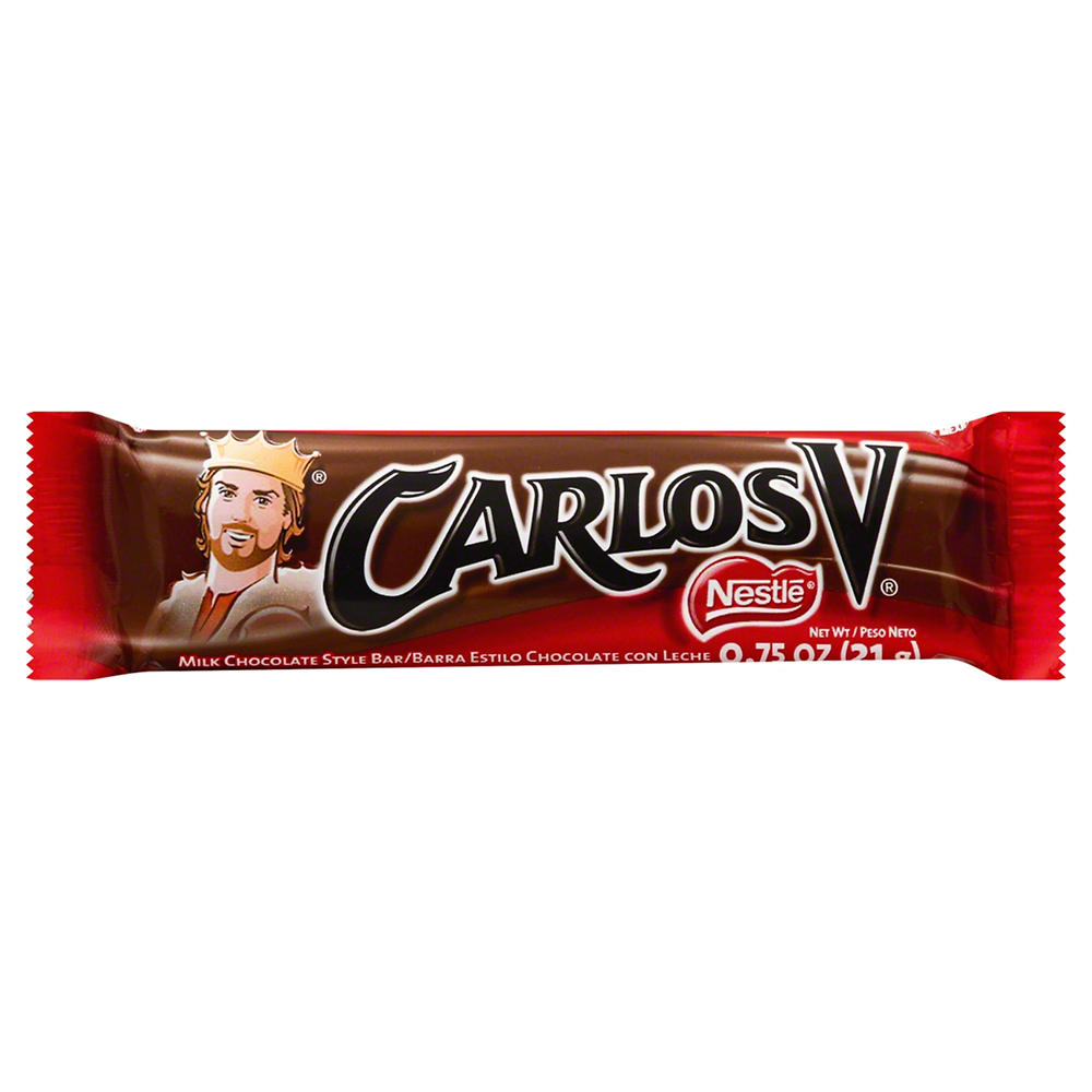 Nestle Carlos V Milk Chocolate Candy Bar, 0.75 oz
