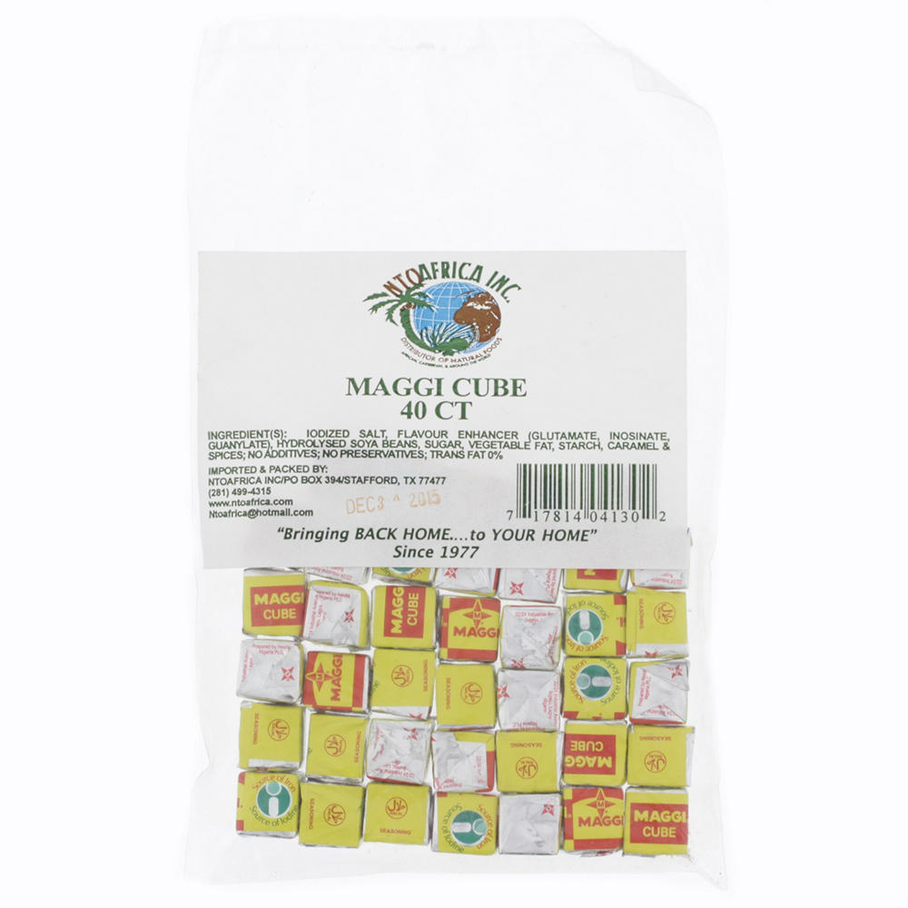 NTO Africa Maggi Cubes, 40 ct