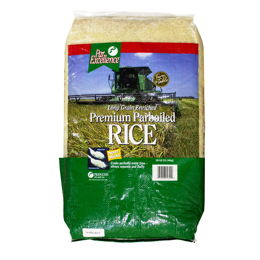 Par Excellence Premium Parboiled Rice, 25 lb
