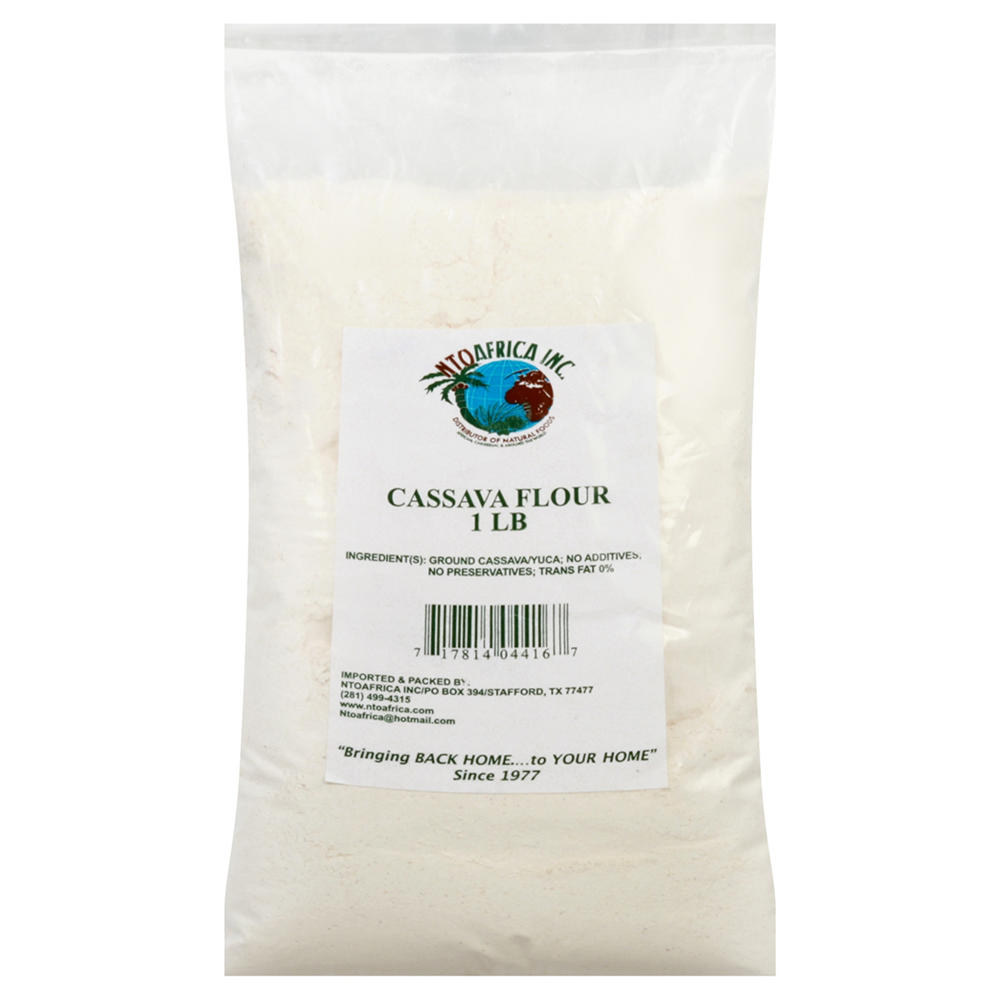 NTO Africa Cassava Flour, 1 lb