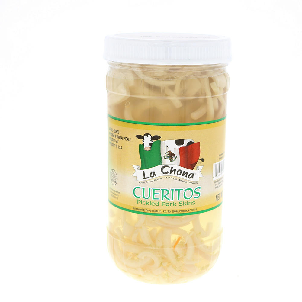 La Chona Cueritos Pickled Pork Skins, 15 oz