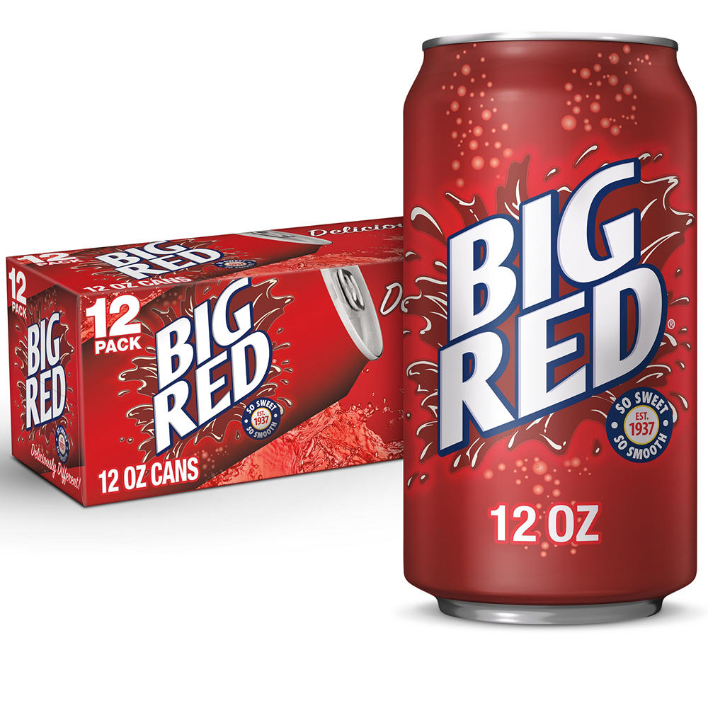 Big Red Soda 12 pk Cans, 12 oz