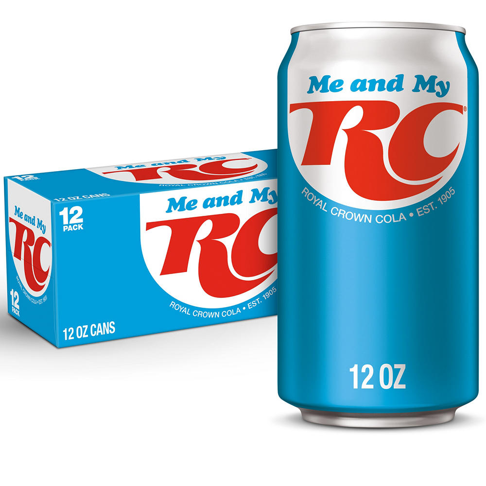 RC Cola Soda 12 pk Cans, 12 oz