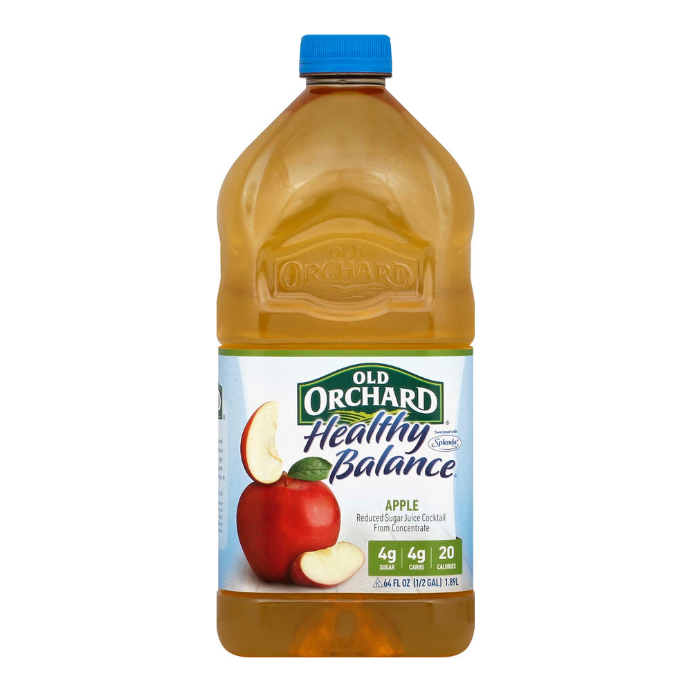 Old Orchard Healthy Balance Apple Juice Cocktail, 64 oz