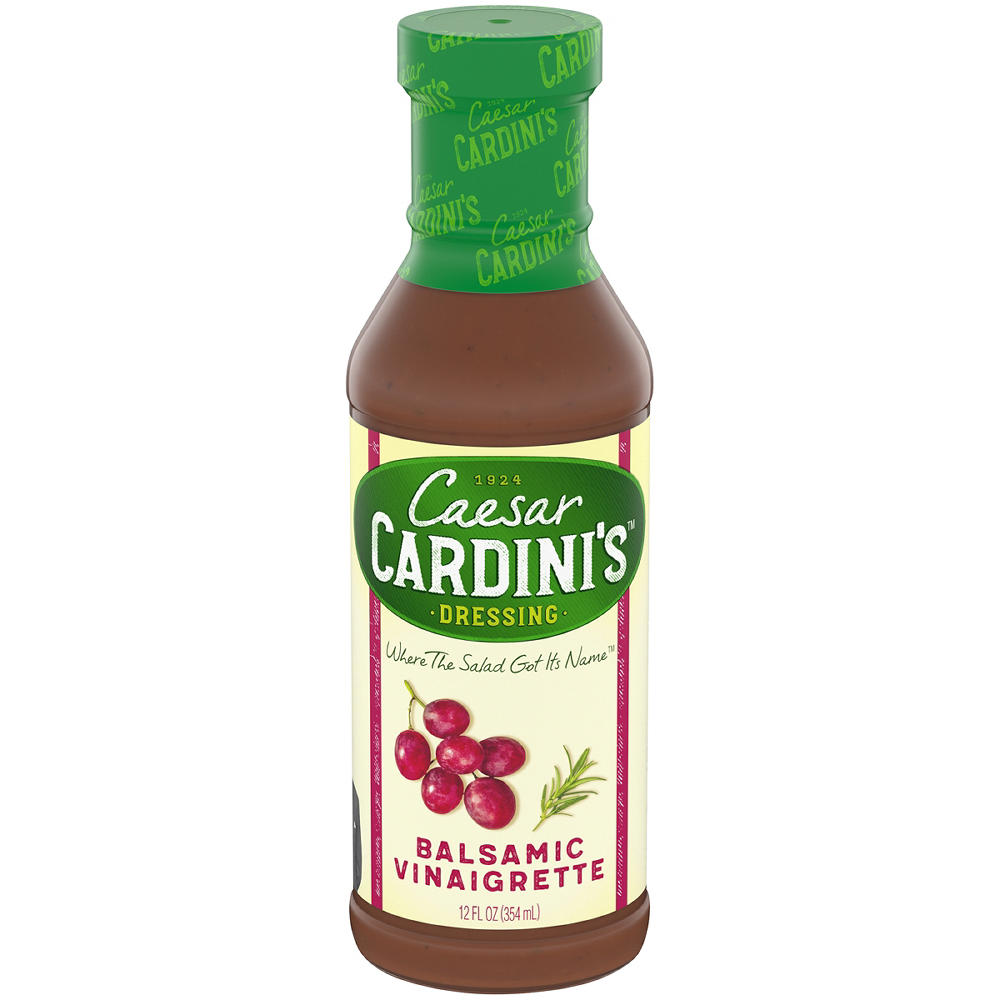 Cardini's Balsamic Vinaigrette Dressing, 12 oz