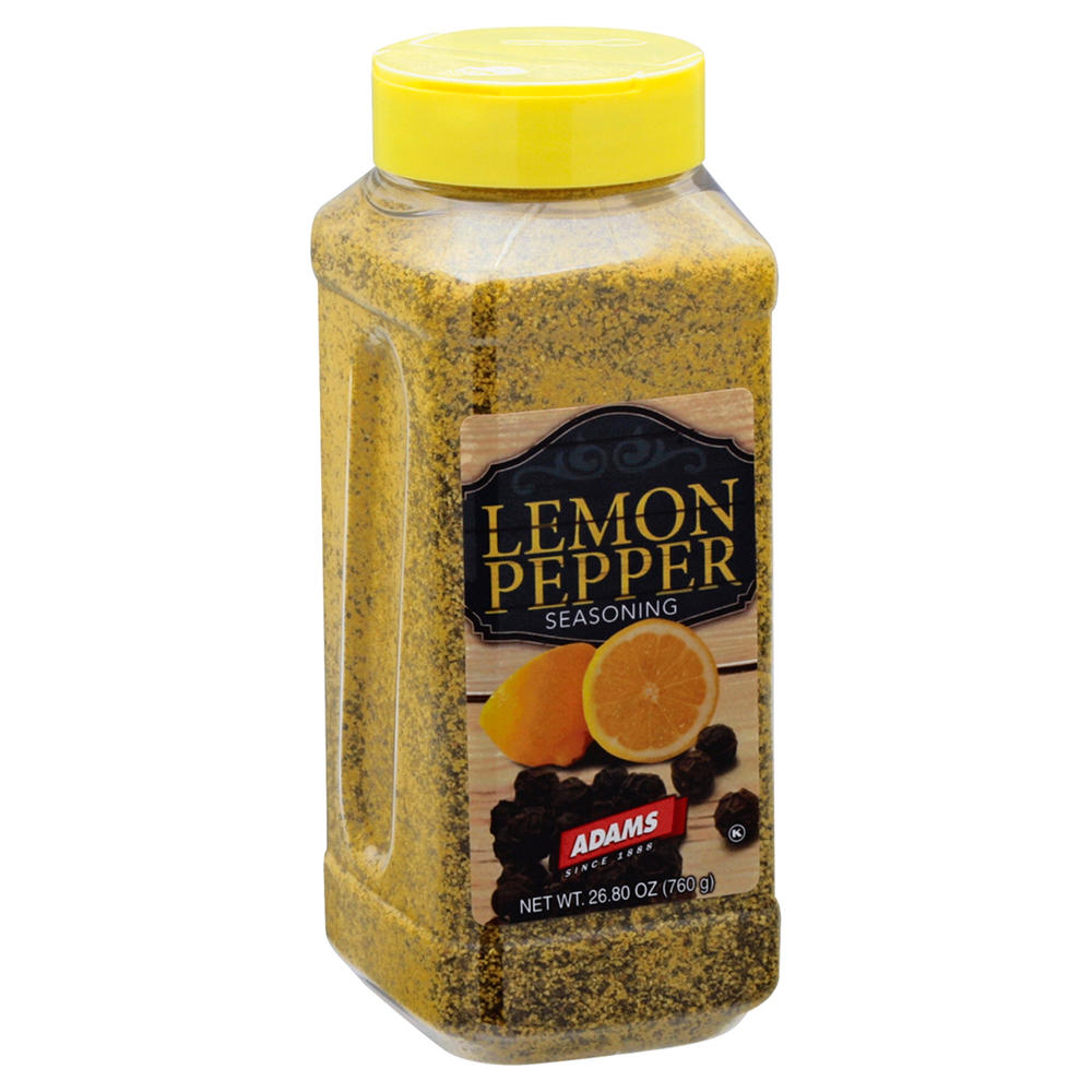 Adams Lemon Pepper, 26.8 oz