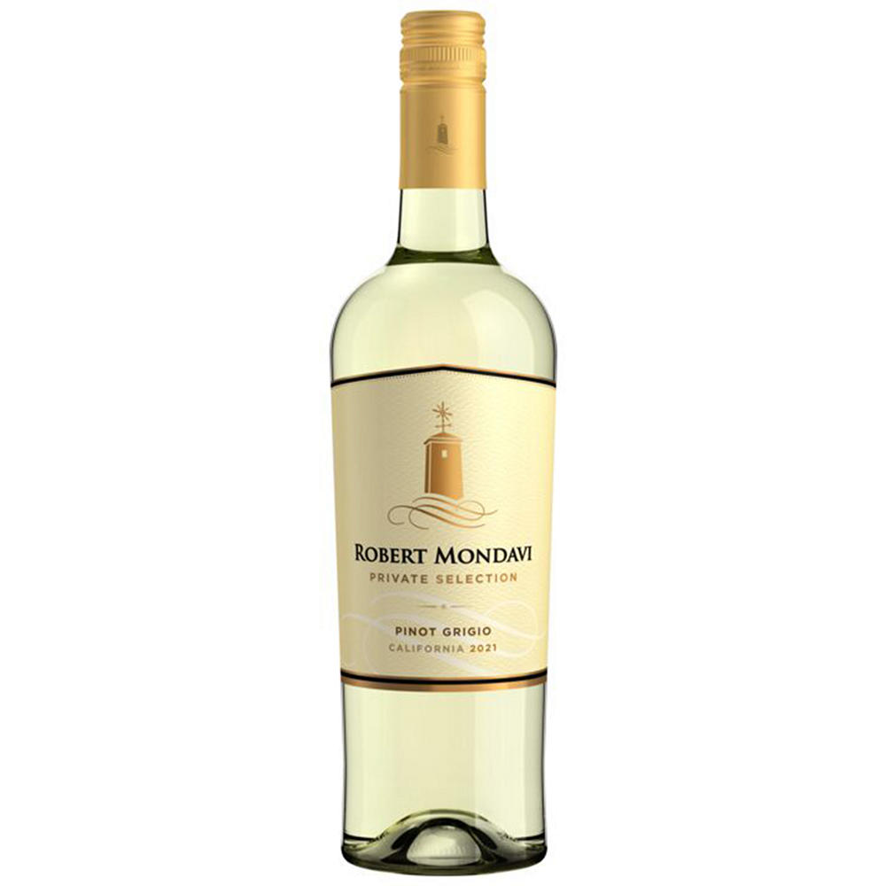 Robert Mondavi Private Selection Pinot Grigio California White Wine, 750 mL