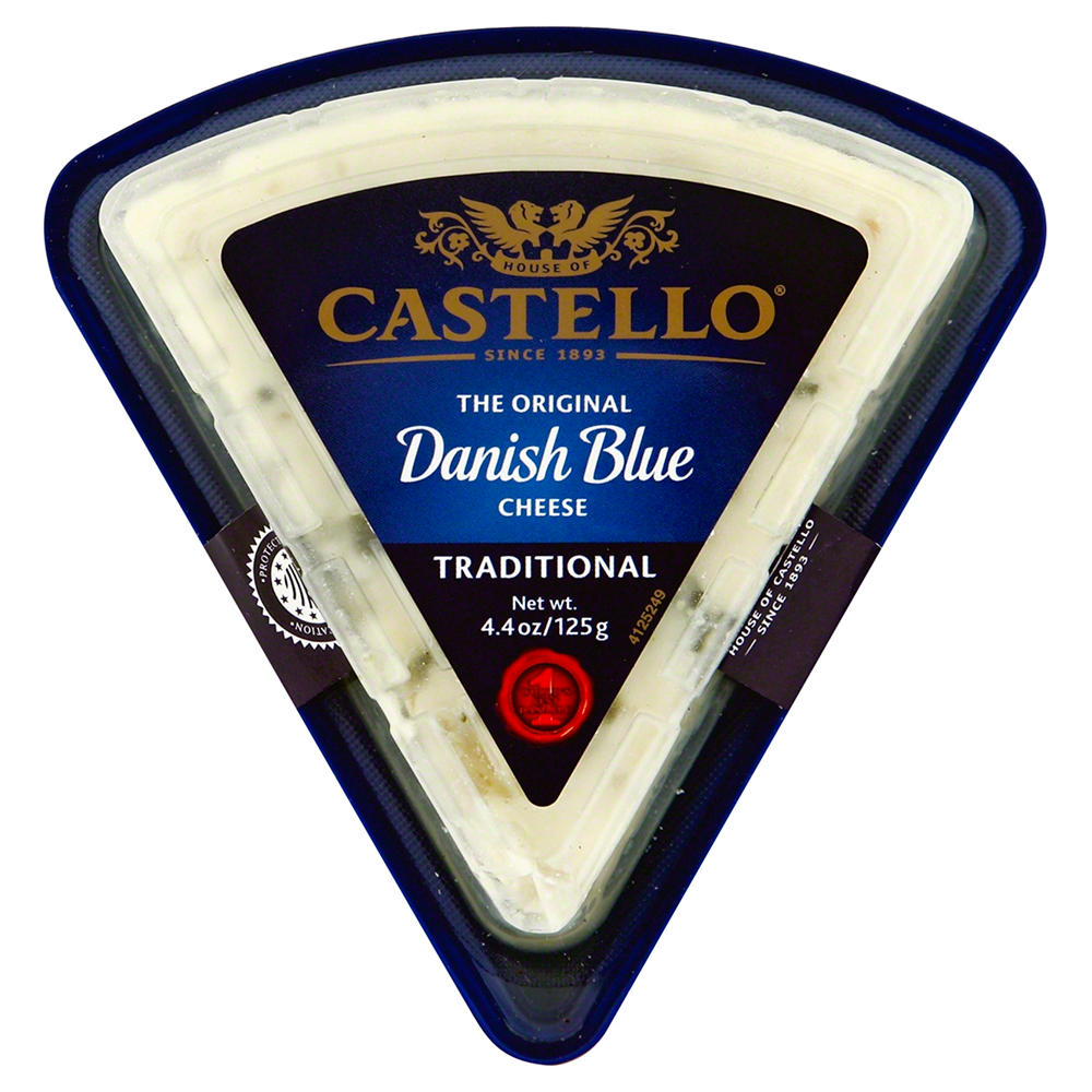 Castello Traditional Danish Blue Cheese, 4.4 oz