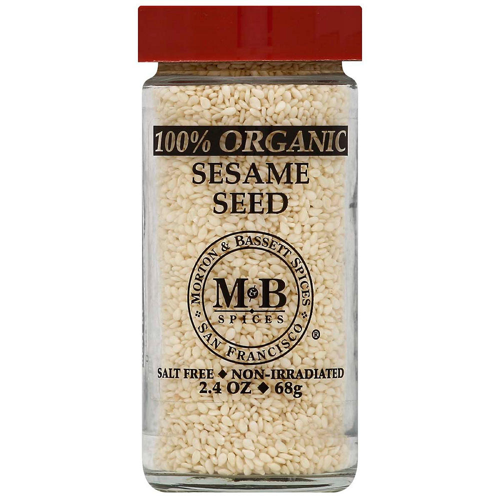 Morton & Bassett 100% Organic Sesame Seed, 2.4 oz