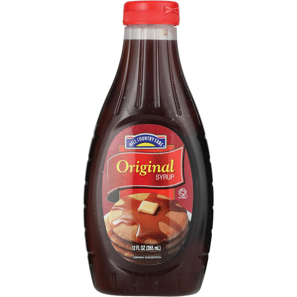 Hill Country Fare Original Syrup, 12 oz